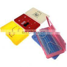 China Factory PP Plastic Portable Disposable Face Mask Case Dust Proof Masks Storage Box