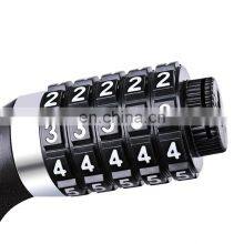 Bicycle Lock Anti-theft Mountain Bike Password Lock Steel Cable Lock Bicycle Riding Accessories General Electric Bicycle thumbnail-3