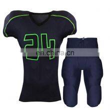 Best Quality Custom Design Your Own Pattern Sublimation Printing American Football Uniform,Team Name thumbnail-4