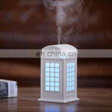 GXZ-DHT-1 Telephone Booth Humidifier Ultrasonic 280ml Mini Humidifier With 7 Colors Light for Home Class Office thumbnail-1