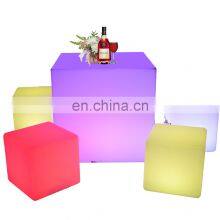 Illuminated Night Club Outdoor Garden Event Party Hookah Lounge Glowing Light up Led Furniture Stool Tables and Chairs Sofa Set thumbnail-2