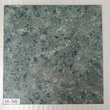 Grey cement PVC plastic floor water ground stone LVT floor block 2mm stone plastic floor tile Guangdong wholesale