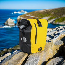 500D PVC Waterproof Bike Cycling Side Bag Bicycle Pannier Bag thumbnail-4