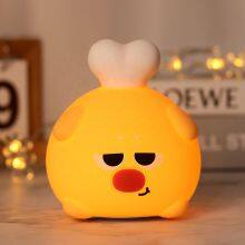 EGOGO New Touch Sensor Animals LED Kids Baby Sleeping Rechargeable Silicone Night Light for Bedroom Desk thumbnail-1