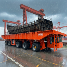 Heavy-Duty Shipyard Transporter SPARKE Modular Carrier Moving Large Vessel Bulkhead Section thumbnail-1