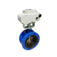 D941X-16Q Flange Butterfly Valve Electric Soft Seal Butterfly Valve Electric Centerline Soft Seal Butterfly Valve thumbnail-2