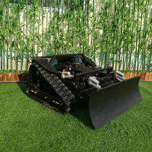 EPA Gasoline Powered Engine Electric Motor Driven Remote Control Lawn Mower thumbnail-6