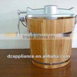 4QT ORIGINAL WOODEN BUCKET ICE CREAM MAKER thumbnail-2