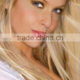 Luxury European Weaving 12 14 16 18 20 22 24 26 Virgin Natural Curl 100% Remy Indian Human Hair Wholesale thumbnail-1