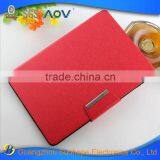 Silk Grain Metal Buckle Card Slot PU Leather Cover Case for Apple for Ipad 6 Air 2