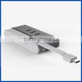 USB Type C Female to 3 Ports USB 3.0 Hub With RJ45 10/100/1000Mbps Gigabit Lan Adapter
