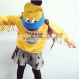 Fashion Cute Lovely Eyes Applique Fixed Kids Boys Girls Pompom Hat Beanie thumbnail-2