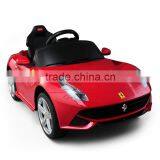 RASTAR Baby Rechargeable Battery Power Ferrari Car Type Children Ride on Car thumbnail-3