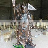 Brass Guangong Sculpture