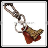 2015 Hot Sale Fashion Punk Style Keychain Shoe Shape Pendant Leather Keychain thumbnail-1