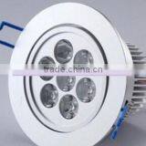 Top Quality Bridgelux Non-dimmable/dimmable 30w Led Down Light , 220v Led Ceiling Light Spotlight 24w 21w 18w 15w 12w 9w 7w 5w thumbnail-2