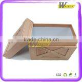 Strong Structure Cardboard Imitative Wood Holiday Gift Packing Box thumbnail-4