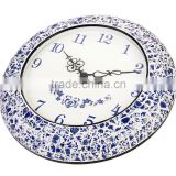 Home Decor Quartz Analog Type Porcelain Antique Cloisonne Clocks