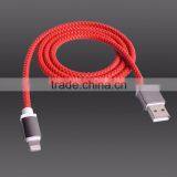 High Quality Mfi Certified With Fashion PU Leather 8pin USB Data Sync Charge Cable for IPhone 5/6 thumbnail-5