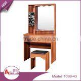 Wholesale bedroom furniture makeup dressers mirrored wooden cheap dressing table with drawers                        
                                                Quality Choice