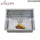 Single Bowl Premium 304 18 Gauge Handmade Stainless Steel Undermount Sink thumbnail-1