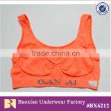 knitted seamless sport bra manufacturer