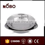 Nobo Wholesale Stainless Steel Round Plate thumbnail-6