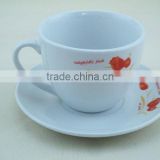 Tea cup and saucer stands with high quality