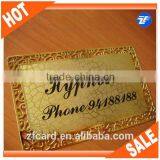 High class metal business cards china