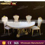 Hotel Round Wooden Dining Table,hotel Gold Stainless Steel Banquet Table Quality Choice