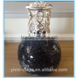 Aromatherapy Fragrance Lamp12/Oil lamp with wick/Mosaic glass oil burner/Home decoration