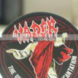 Self-adhesive Embroidery Fashion Design Woven Embroidery Patches Badge for Clothings / Best Selling Machine Woven Patches for fa thumbnail-2