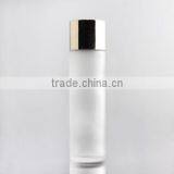 Round Glass Lotion Bottle With Silver Cap thumbnail-3