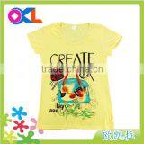 Zhejiang Popular Sale High Quality Kids Wear Stock Summer T-shirt thumbnail-1