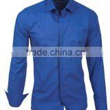 Latest Design Long Sleeve Cotton Spandex Non Iron Shirt for Men thumbnail-2