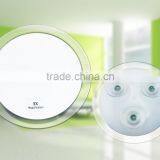 6" Clear Suction cup mirror 10x magnification