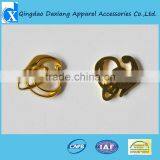 Fancy Nickel Free Gold Metal Cord Locks