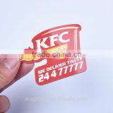 2016 most popular KFC advertising paper fridge magnets for promotion