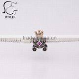 c Fashion Silver Cartoon Yellow Gold Bone Carved Pendant thumbnail-4