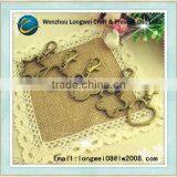 Star & Heart & Mickey & Apple Shapes Metal Keychains/detachable Key Ring/key Ring Hook/custom Key Ring