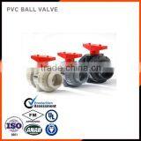 3/4" Light Grey Plastic Pvc Ball Valve thumbnail-5