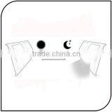 Waterproof 4 LED Solar Stair Light Step Light Garden Modern Stainless Steel Outdoor Light thumbnail-6