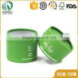 Green Hot Logo Stamping Round Packaging Gift Box Handmade Round Boxes for Cosmetic thumbnail-2