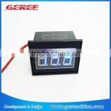 0.56" Waterproof Digital Blue Led Volt Panel Meter DC12V/24v Mini Voltmeter for Car Motor Motorcycle