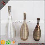 handmade electroplated ceramic flower vase sale