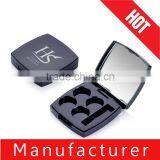 4 Color Square Empty Compact Eyeshadow Container With Mirror