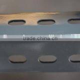High Quality 38x38mm Powder Coated Slotted Steel Angle Bar thumbnail-2