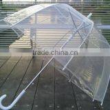 Auto Open Transparent Dome 23 Inch Pvc Umbrella thumbnail-2