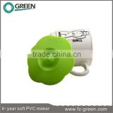Wholesale OEM dolls shape silicone cup cover