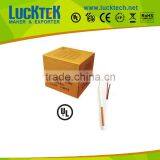 1000 Ft. RG59 Siamese CCTV Combo Coaxial Cable White - 20AWG RG59 + 18/2 18AWG Power